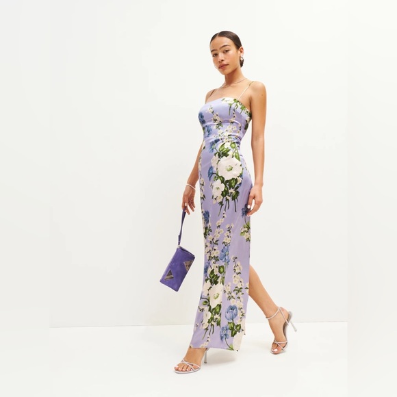 Brand new reformation Frankie Silk Dress - Picture 3 of 16